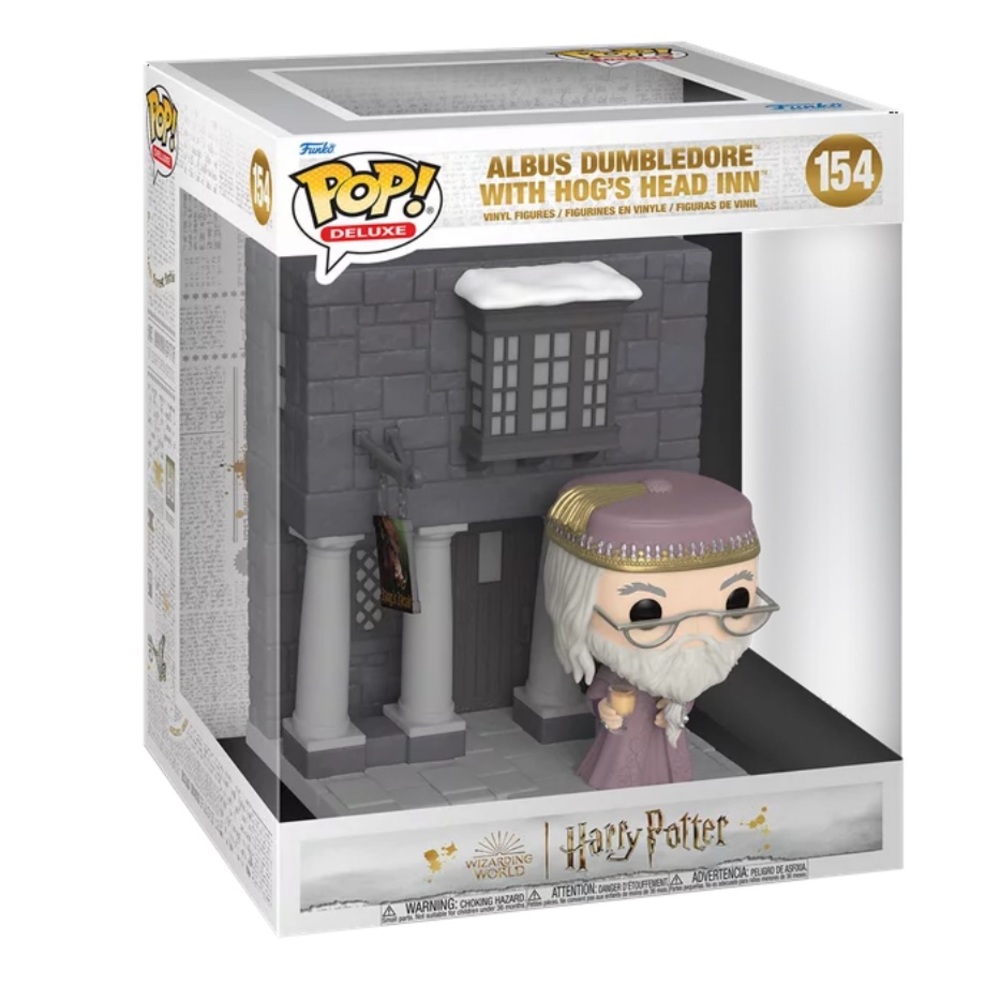 Funko pop Deluxe #154 Albus Dumbledore with hogs head inn new/ unopened